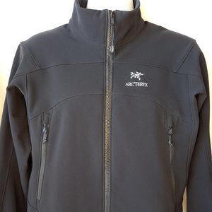 Arcteryx Full Zip Black Softshell Jacket (Women Large)